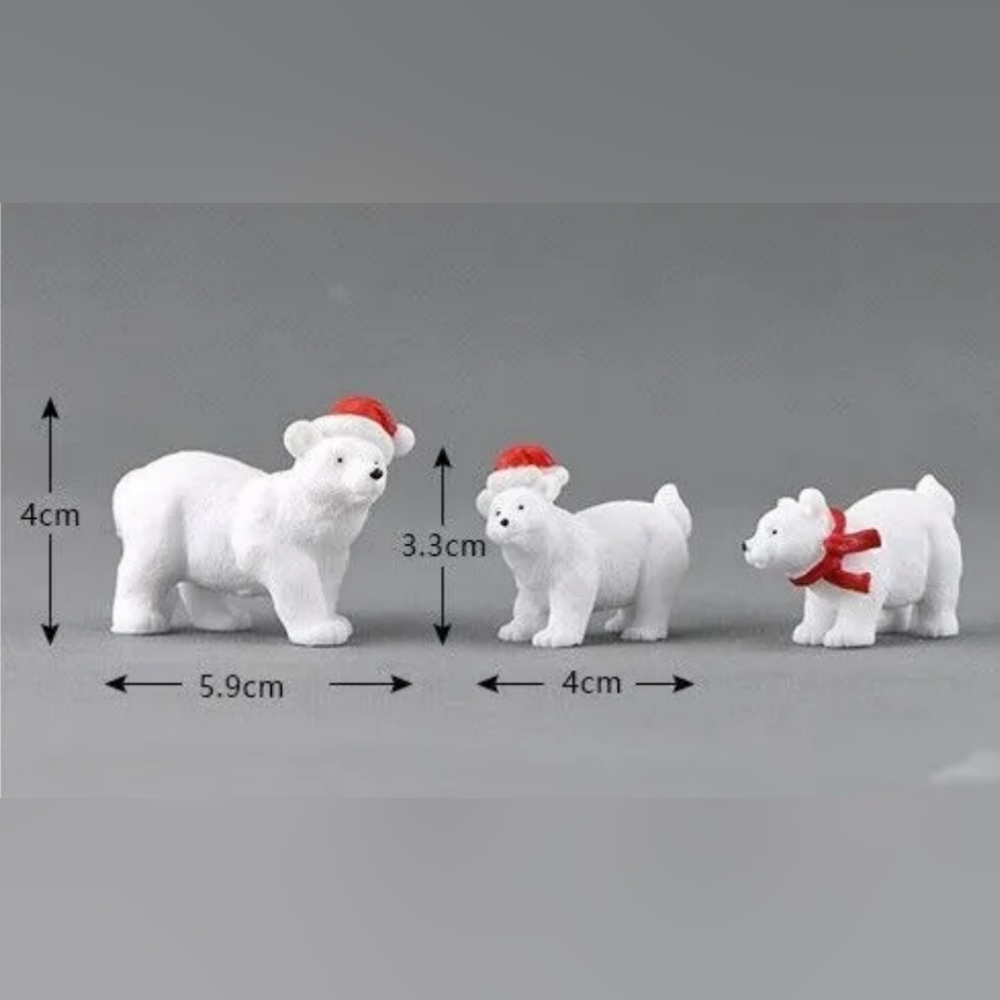 Bear figurines - Picture 4 of 4
